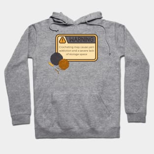 Crochet Warning Hoodie